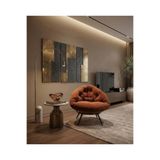 AVYNA Cassento™ Modern Tasarım Berjer | Premium Relax Tekli Koltuk - Turuncu