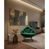 AVYNA Cassento™ Modern Tasarım Berjer | Premium Relax Tekli Koltuk - Zümrüt Yeşili