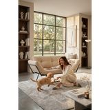 AVYNA Comfort & Luxury Katlanır Yataklı Ikili Kanepe | Mekanizmalı Çekyat Koltuk | Ithal Kumaş - Krem