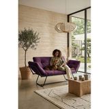 AVYNA Elvoran™ Infinity Comfort Ikili Kanepe | Elite Mekanizmalı Yataklı Koltuk - Mor