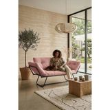 AVYNA Elvoran™ Infinity Comfort Ikili Kanepe | Elite Mekanizmalı Yataklı Koltuk - Pembe