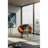 Avyna Groky Prestige Collection Berjer | Premium Tekli Koltuk, Ortopedik Destekli Konfor – Turuncu