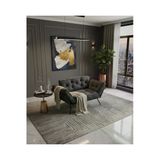 Avyna İkili Yataklı Koltuk | Mekanizmalı Kanepe | Ergonomik Tasarım Minderli Çekyat | Füme | 60X180cm