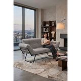 AVYNA Katlanır Yataklı Ikili Kanepe | Mekanizmalı Çekyat Koltuk | Premium Çekyat - Luxury ve Modern Tasarım - Gri