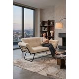 AVYNA Katlanır Yataklı Ikili Kanepe | Mekanizmalı Çekyat Koltuk | Premium Çekyat - Luxury ve Modern Tasarım - Krem