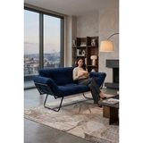 AVYNA Katlanır Yataklı Ikili Kanepe | Mekanizmalı Çekyat Koltuk | Premium Çekyat - Luxury ve Modern Tasarım - Lacivert