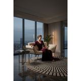 AVYNA Katlanır Yataklı Ikili Kanepe, Mekanizmalı Premium Çekyat – Üst Segment Tasarım, Premium Kumaş - Krem