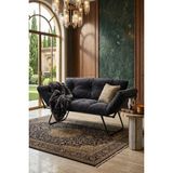 AVYNA Luxury Katlanır Yataklı Kanepe – Mekanizmalı Ikili Çekyat, Premium Konfor, Modern Tasarım - Füme