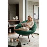 AVYNA Orvella Elite™ Tekli Koltuk, Tv & Dinlenme Koltuğu, Premium Berjer, Ithal Kumaş ve Uzun Ömürlü Kumaş - Zümrüt Yeşili