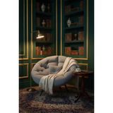 AVYNA Palace Luxury Edition Tekli Koltuk Berjer Tv & Dinlenme Koltuğu | Ergonomik ve Şık Tasarım - Gri