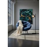 AVYNA Prestige Milano Dream Tekli Berjer | Modern & Lüks Konfor | 92X78X92 cm - Lacivert