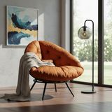 AVYNA Prestige Milano Dream Tekli Berjer | Modern & Lüks Konfor | 92X78X92 cm - Turuncu