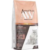 Aw Sterilised Somonlu Pirinçli Kısır 1,5 kg Kedi Maması