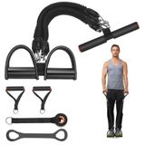 Awaiymi Pedal Direnç Bandı, Saplı Egzersiz Bantları, Bel için Elastik Sit Up Çekme Halatı, Kol, Bacak Eğitimi, Ev için Çok Fonksiyonlu Halat Ekipmanları