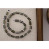 Awdoy SİLİNDİR KÖŞELİ KESİM LABRADORİT 8X11 MM DOĞAL TAŞ DİZİ- YÜKSEK KALİTELİ DOĞAL TAŞ