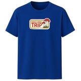 AWE Unisex Relax Fit (Hafif Bol Kalıp) Urban Joker Snoop Dogg Hip-Hop Tarzı Baskılı%100 Pamuk Tişört/Tshirt(0009,Sax,M)