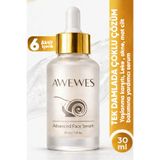 awewes Yaşlanma & Leke Karşıtı Ton Eşitleyici Salyangoz özlü- Niacinamide - Panthenol Yüz Serumu 30 ML
