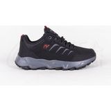 Awidox 903 Erkek Trekking Spor Ayakkabı - Siyah - Kırmızı