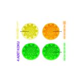 Awion Lavabo Pisuvar Süzgeci Koku Giderici 4'Lü Paket - Bahar Kokusu - Mango Kokusu - Limon Kokusu
