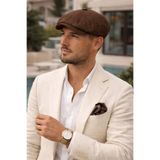 awix Erkek %100 Pamukl lu Yazlık 8 Parça Keten Peaky Blinders still Kasket