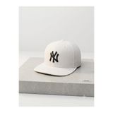 awix Spor NY Armalı Unisex Hip Hop Şapka Arkası Ayarlanabilir CAP Beyaz