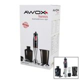 AWOX BARMİX 3İN1 BLENDER SETİ ÇELİK 2Lİ MİKSER ÇELİK RONDO BIÇAK ÇELİK 4 KANATLI BIÇAK 1000
