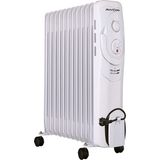 Awox Dilimfit Plus 12F Beyaz 12 Dilim Fanlı Yağlı Radyatör 1500W-2900W Isı Ayarı Özelliği