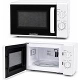 Awox H20 Mikrodalga Fırın 20LT 700W 5 Güç Kademesi Beyaz Klasik Ön Panel Buz Çözme Özelliği