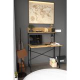 AWOX Parla Üstten Raflı Dekoratif Çalışma Masası 50x90 Cm
