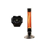 AWOX TOWER Elektrikli Karbon Soba Isıtıcı Dik Dönebilen Kumandalı 1000 Watt