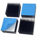 Awxlumv 40mm Soğutucu Kiti 40x40mmx20mm Alüminyum Termal İletken Yapışkan Bant Soğutma için Isı Emici 3D Yazıcılar Step Motor TEC1-12706 Termoelektrik Peltier
