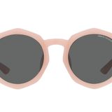 A|X ARMANI EXCHANGE Ax4132su Universal Fit Yuvarlak Güneş Gözlüğü, Parlak Opalin Pembe/Koyu Gri