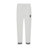 A|X ARMANI EXCHANGE Erkek Collegiate Kapsül Rugby Çizgili İpli Fransız Terry Fleece Eşofman Altı, Gümüş Astar, XXL