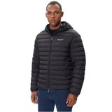 A|X Armani Exchange Erkek Essential Kapüşonlu Şişme Ceket Ceket, siyah, L