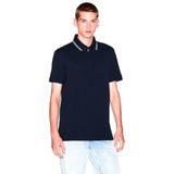 A|X Armanı Exchange Erkek Polo Yaka T-Shirt,Deep Navy Xs,8033924272743
