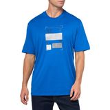 A|X Armani Exchange Erkek T-Shirt 5003183410, Saks Mavi, M
