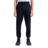 A|X ARMANI EXCHANGE Erkekler Logo Bant Fleece Jogger Pantolon Yukarı Çekin, Koyu Lacivert, L