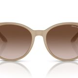 A|X ARMANI EXCHANGE Kadın Ax4140s Kedi Gözü Güneş Gözlüğü, Parlak Tundra/Gradyan Kahverengi, 55 mm