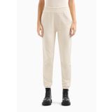 A|X ARMANI EXCHANGE Kadın Rhinestone Script Logo Jogger Pantolon, Tozlu Zemin, M