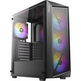 AX67 Argb, 4X120MM Argb Fan Dahil, Temperli Cam Yan Panel, Mesh Ön Panel, 360MM Radyatör Desteği, - Genel