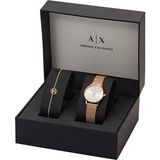 AX7121 Kadın Set Kol Saati ve Bileklik - Rose Gold