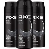 Axe Black 150 ML 3'lü Erkek Deodorant