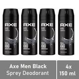 Axe Black 4x150 ml Erkek Deodorant Sprey