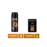 Axe Dark Temptation 150 ml Erkek Deodorant + 17 ml Cep Parfümü
