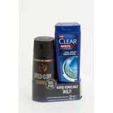 Axe Dark Temptation Deo Spray 150Nl+Clear Cool Sport Menthol Şampuan180ml