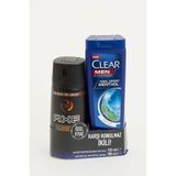 Axe Dark Temptation Deodorant Body Spray + Clear Men Cool Sport Menthol Şampuan
