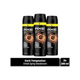 Axe Dark Temptation Xl Erkek Sprey Deodorant 3 X 150 Ml