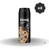 Axe Deodorant Leather Cookies 150 ml - 2 Adet