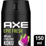 Axe Epic Fresh 150 ml Erkek Deodorant & Bodyspray Pudrasız 48 Saat Etkileyici Koku