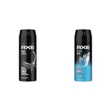 Axe Erkek Deodorant & Bodyspray Black 48 Saat Etkileyici Koku (150 ml) ve Axe Erkek Deodorant & Bodyspray Ice Chill 48 Saat Etkileyici Koku (150 ml)
